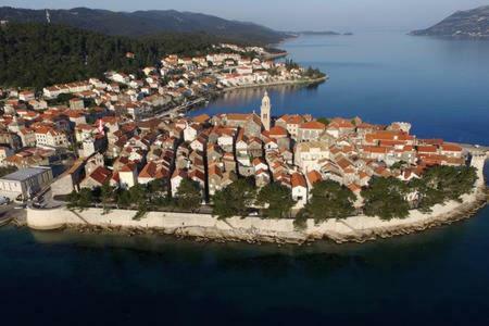 Apartment Punat Korcula Town Bagian luar foto