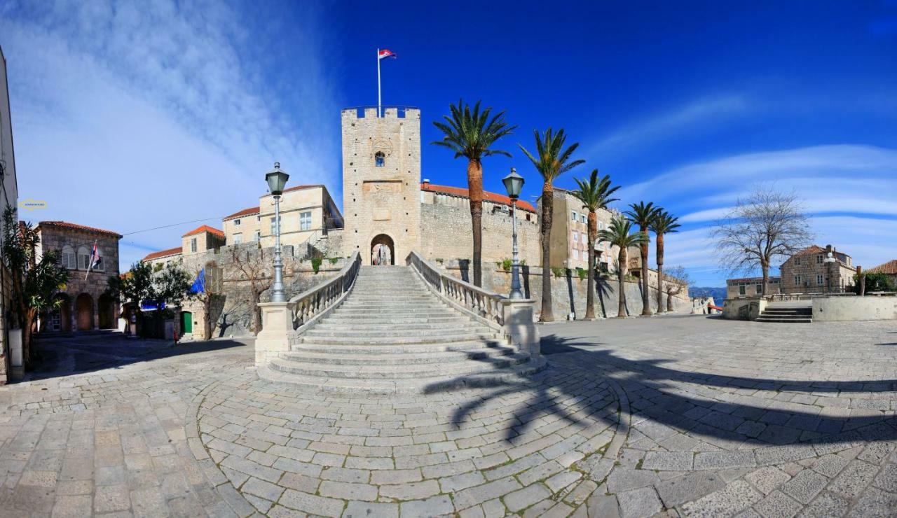 Apartment Punat Korcula Town Bagian luar foto