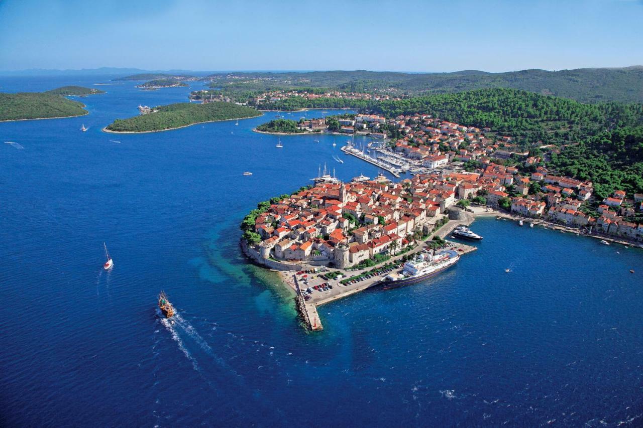 Apartment Punat Korcula Town Bagian luar foto